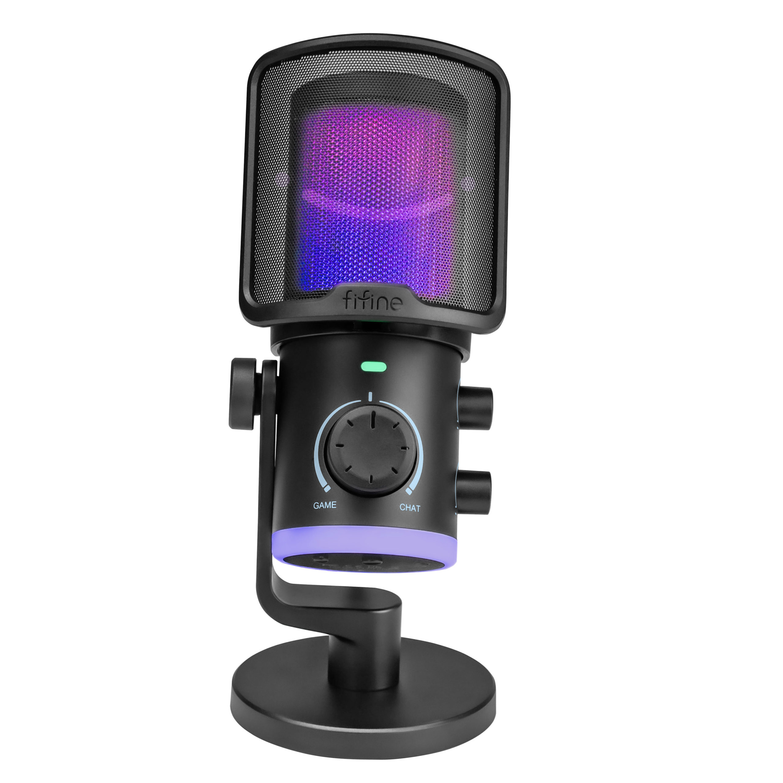 FIFINE USB コンデンサーマイク Ampligame AM6 FIFINE AMPLIGAME AM6 レビュー・ゲームでのボイチャに使い